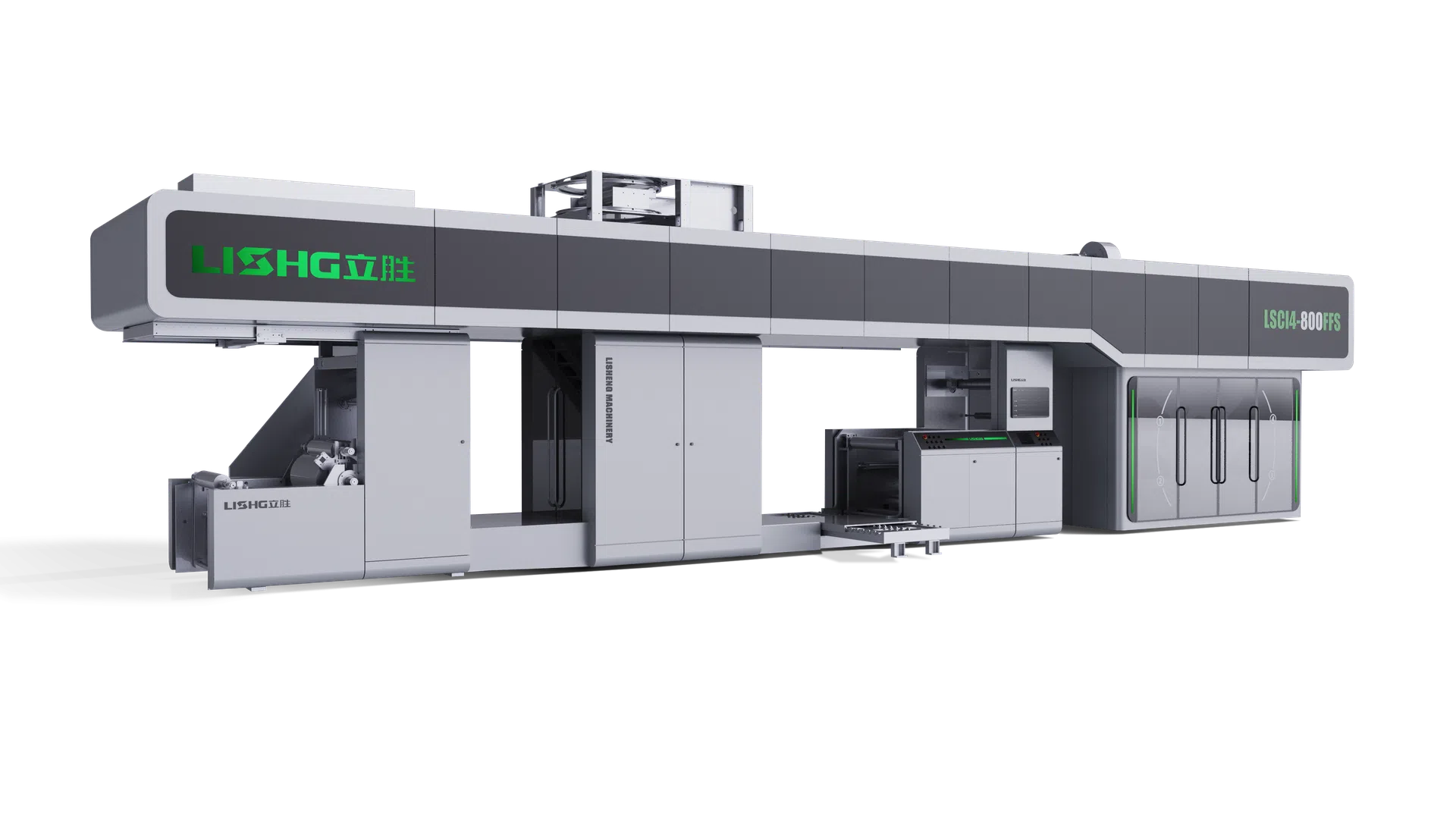 4 Colors Full Servo Gearless Flexographic Printing Machine