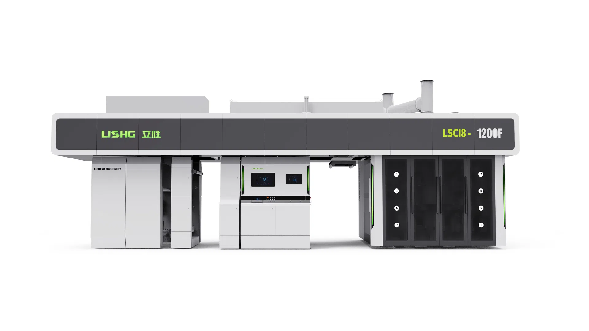 8 Colors Full Servo Gearless Flexographic Printing Machine(Film)